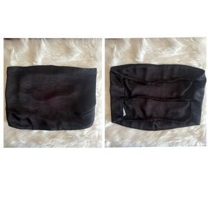 Verge Girl Black Cropped Tube Top Size 8